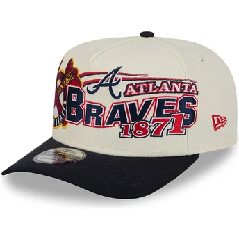 Mütsid kumer beež snapback 9FIFTY A Frame Classic Atlanta Braves MLB New Era