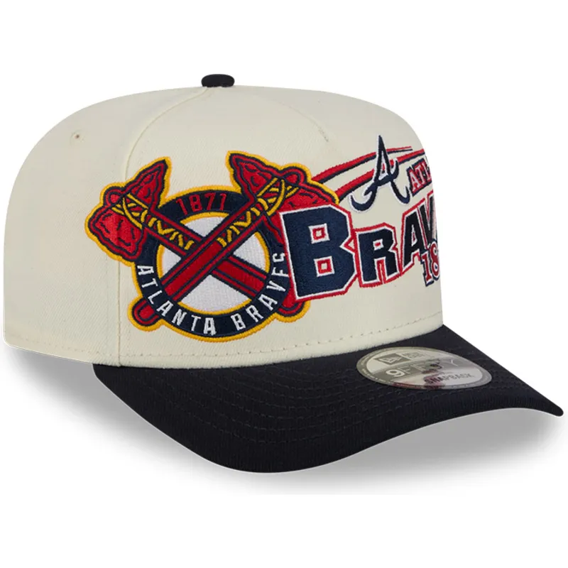 mutsid-kumer-beez-snapback-9fifty-a-frame-classic-atlanta-braves-mlb-new-era