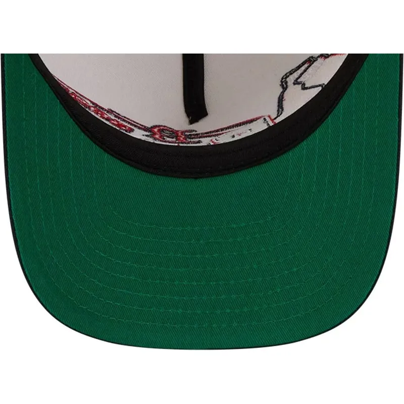 mutsid-kumer-beez-snapback-9fifty-a-frame-classic-boston-red-sox-mlb-new-era