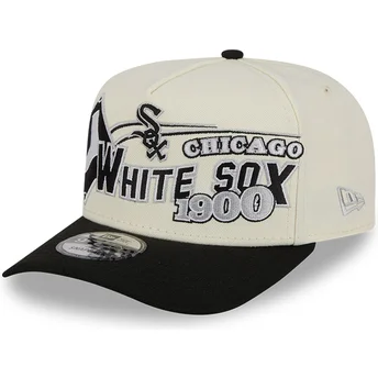 Cap kumer beige snapback 9FIFTY A Frame Classic Chicago White Sox MLB New Era