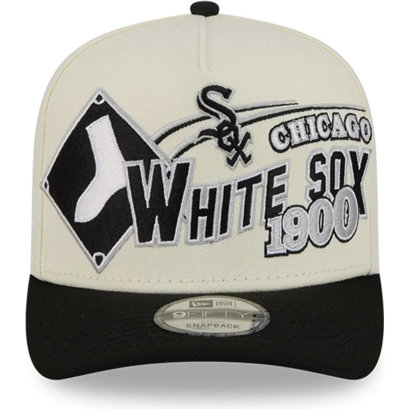 mutsid-kumer-beez-snapback-9fifty-a-frame-classic-chicago-white-sox-mlb-new-era