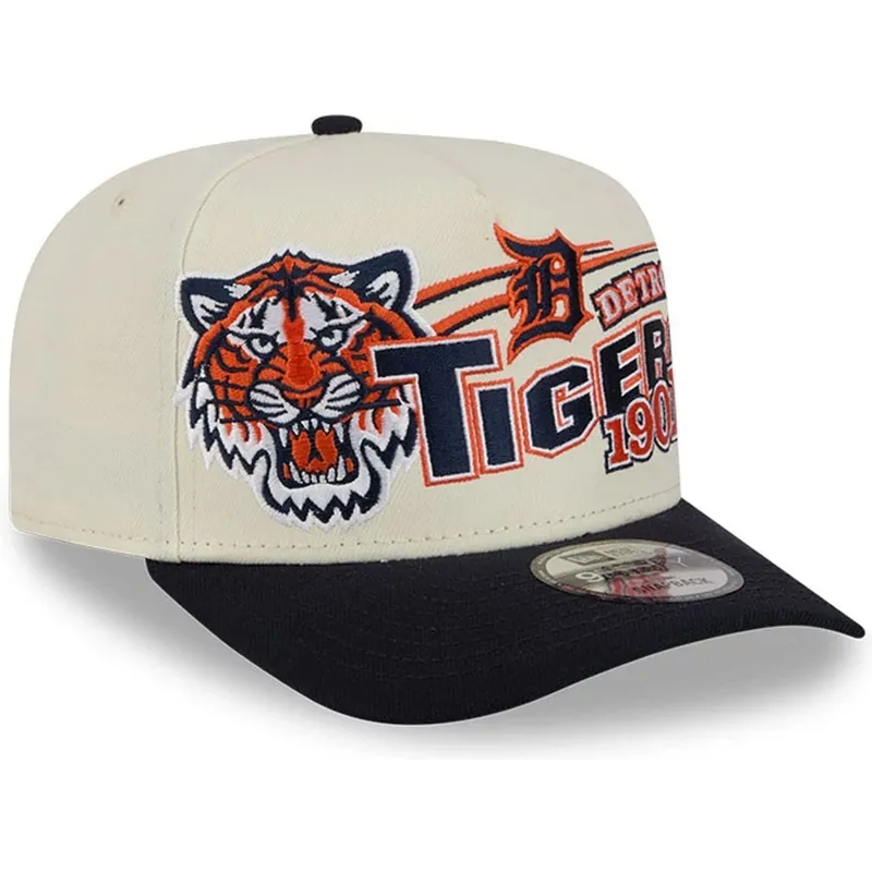 cap-kumer-beige-snapback-9fifty-a-frame-classic-detroit-tigers-mlb-new-era