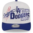 new-era-curved-brim-9fifty-a-frame-classic-los-angeles-dodgers-mlb-beige-and-blue-snapback-cap