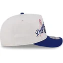 new-era-curved-brim-9fifty-a-frame-classic-los-angeles-dodgers-mlb-beige-and-blue-snapback-cap