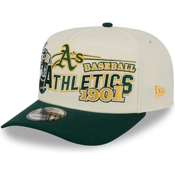 Cap kumer beige snapback 9FIFTY A Frame Classic Oakland Athletics MLB New Era