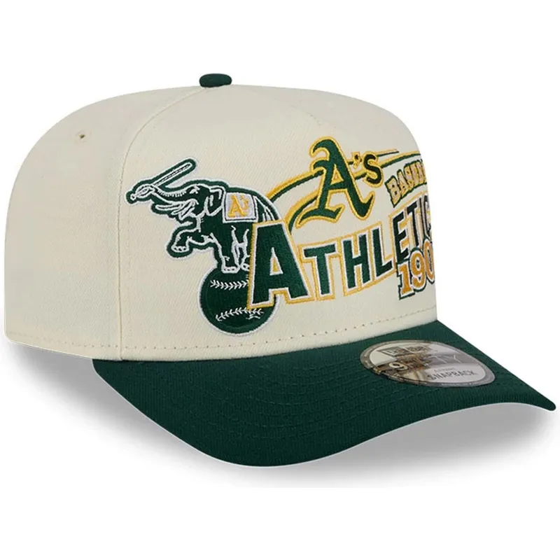 cap-kumer-beige-snapback-9fifty-a-frame-classic-oakland-athletics-mlb-new-era