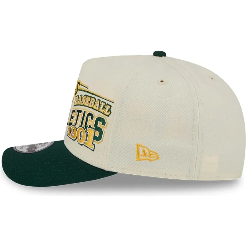 cap-kumer-beige-snapback-9fifty-a-frame-classic-oakland-athletics-mlb-new-era