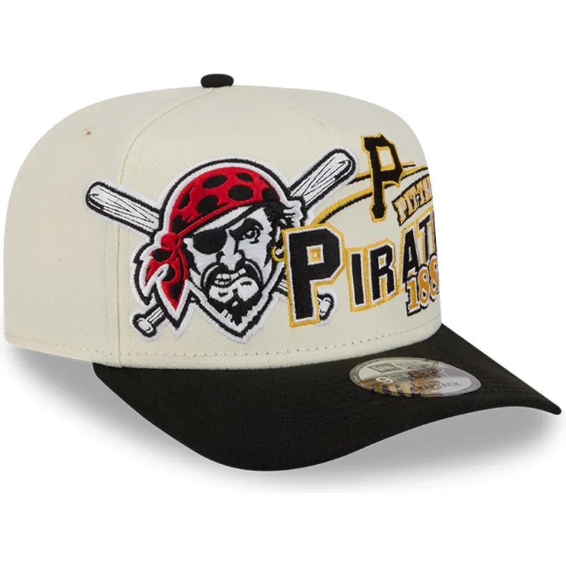 mutsid-kumer-beez-snapback-9fifty-a-frame-classic-pittsburgh-pirates-mlb-new-era