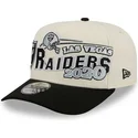 mutsid-kumer-beez-snapback-9fifty-a-frame-classic-las-vegas-raiders-nfl-new-era
