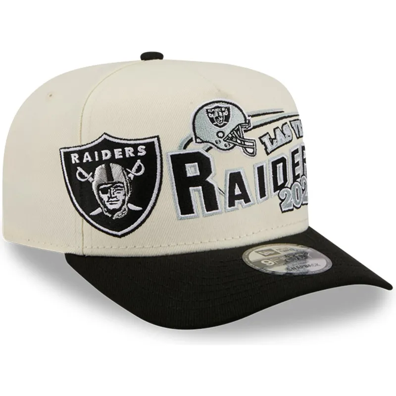 cap-kumer-beige-snapback-9fifty-a-frame-classic-las-vegas-raiders-nfl-new-era