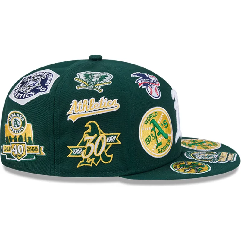 mutsid-lame-roheline-liibuv-59fifty-all-over-oakland-athletics-mlb-new-era