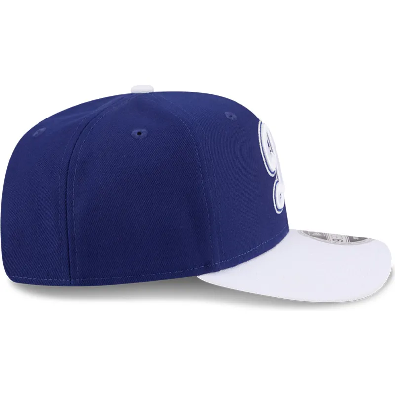 new-era-curved-brim-9seventy-stretch-snap-flower-los-angeles-dodgers-mlb-blue-and-white-snapback-cap