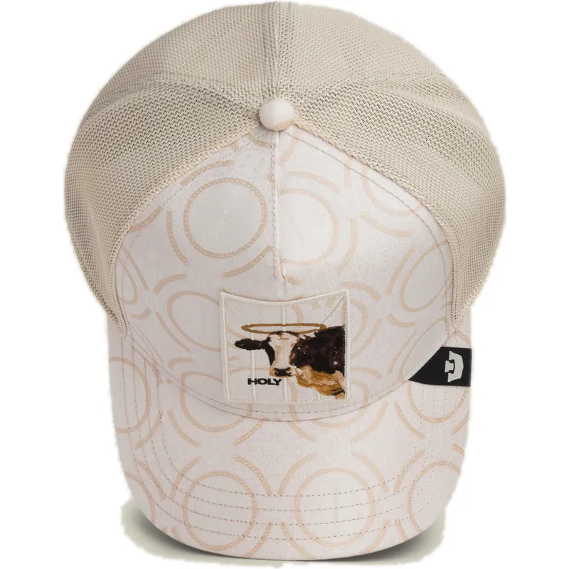 mutsid-kumer-veok-valge-snapback-vaca-holy-cow-religulous-the-farm-the-farm-de-goorin-bros