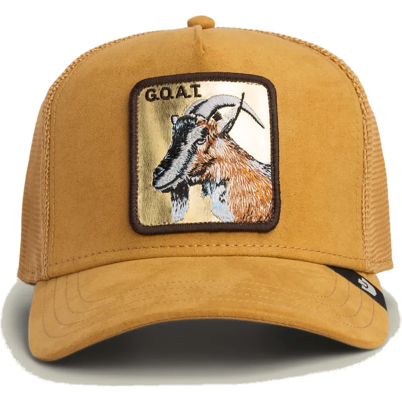 mutsid-kumer-pruun-snapback-golden-goat-metallic-the-farm-goorin-bros