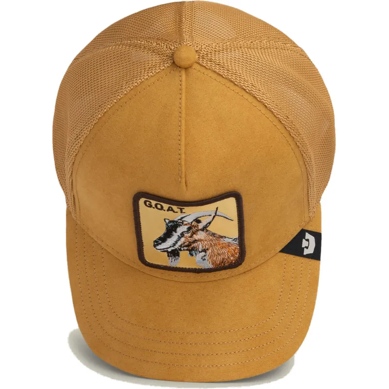 goorin-bros-goat-golden-goat-metallic-the-farm-brown-trucker-hat