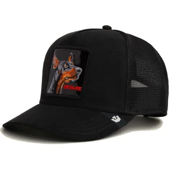 Mütsid kumer veok must snapback perro dóberman Black Out Doberman Metallic The Farm The Farm de Goorin Bros.