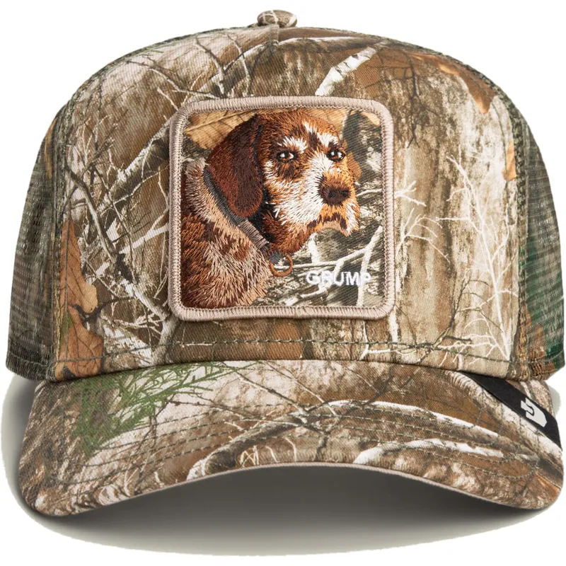 mutsid-kumer-kamuflaaz-snapback-realtree-edge-grump-dog-the-farm-goorin-bros