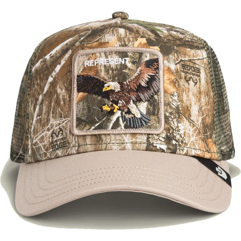mutsid-kumer-kamuflaaz-snapback-realtree-edge-represent-eagle-the-farm-goorin-bros
