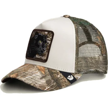 Mütsid kumer veok kamuflaaž snapback pantera Realtree Edge Black Panther The Farm The Farm de Goorin Bros.