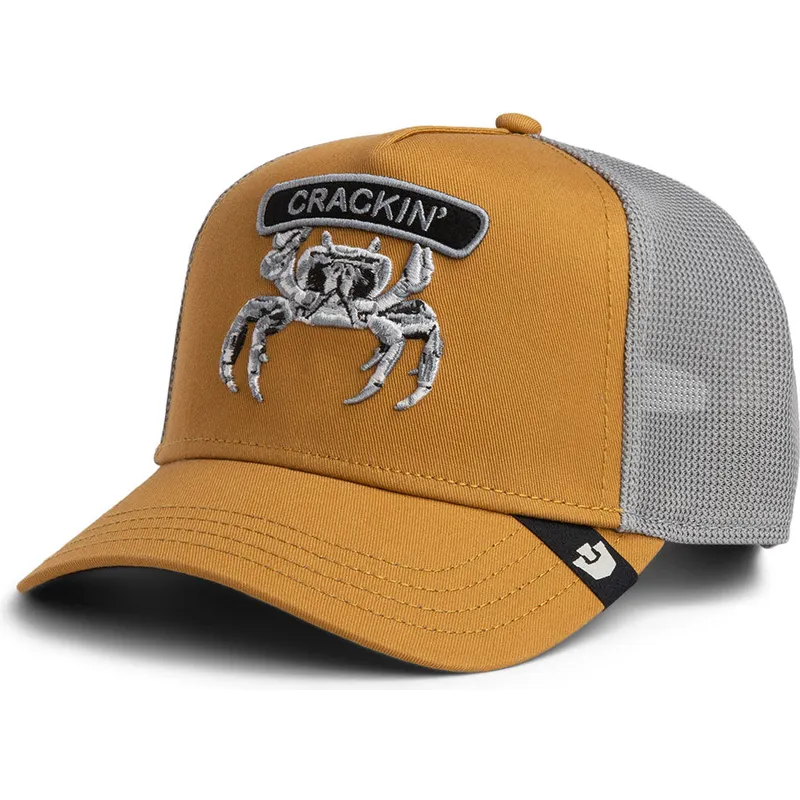mutsid-kumer-pruun-snapback-classic-rocker-crackin-the-farm-goorin-bros