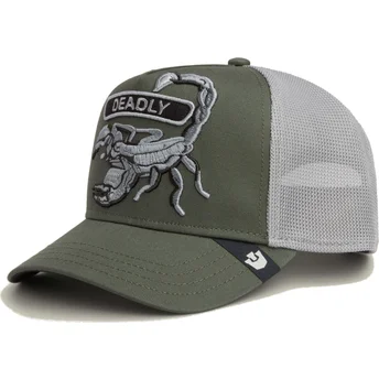 Goorin Bros. Scorpion Classic Rocker Deadly The Farm Green Trucker Hat