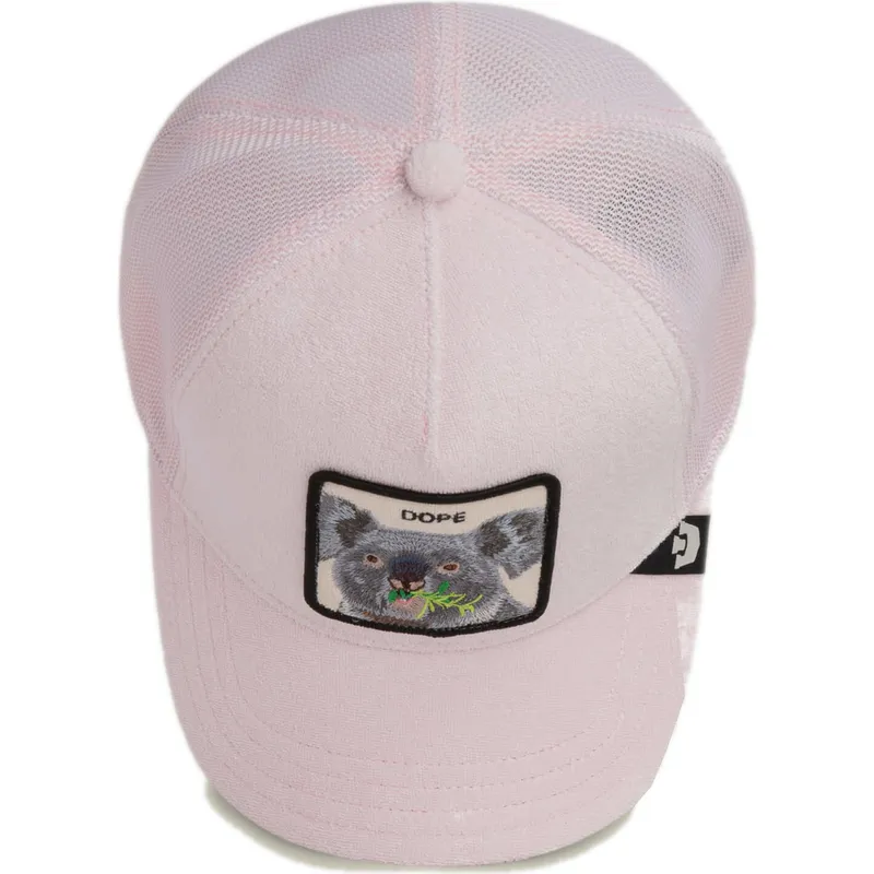 mutsid-kumer-veok-roosa-snapback-koala-dope-terry-cloth-the-farm-the-farm-de-goorin-bros