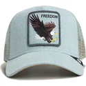 mutsid-kumer-veok-sinine-snapback-denim-eagle-the-farm-goorin-bros