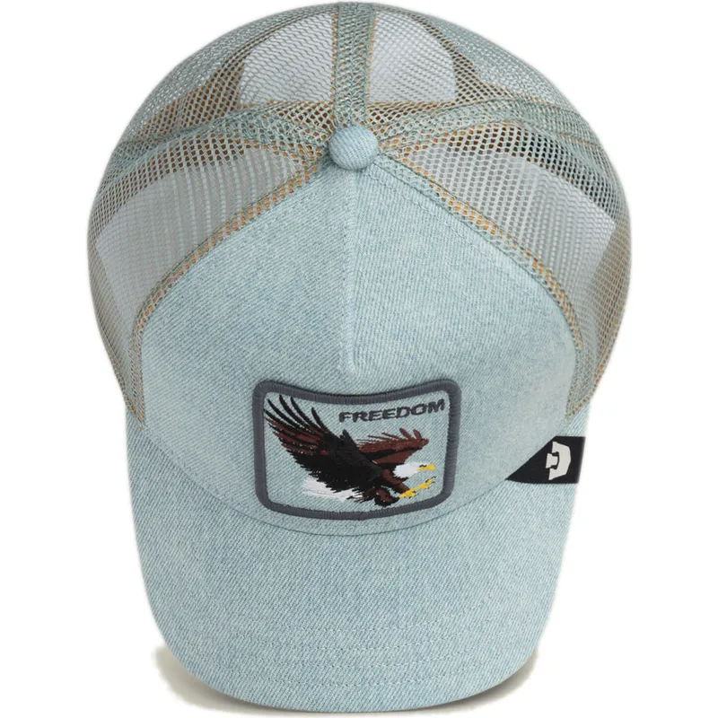 mutsid-kumer-veok-sinine-snapback-denim-eagle-the-farm-goorin-bros