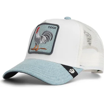 Mütsid kumer veok sinine snapback Cock Denim Rooster The Farm The Farm de Goorin Bros.