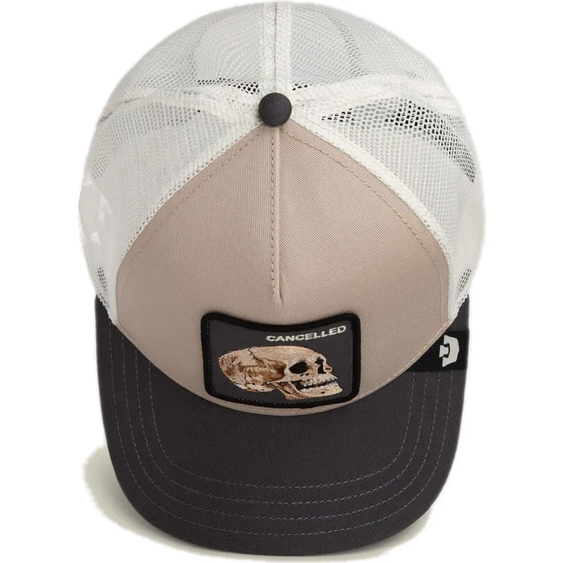 mutsid-kumer-mitmevarviline-snapback-the-cancelled-skull-the-farm-goorin-bros
