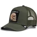 mutsid-kumer-roheline-snapback-the-cancelled-skull-the-farm-goorin-bros