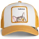 mutsid-kumer-pruun-snapback-lastele-curious-cat-mini-the-farm-goorin-bros