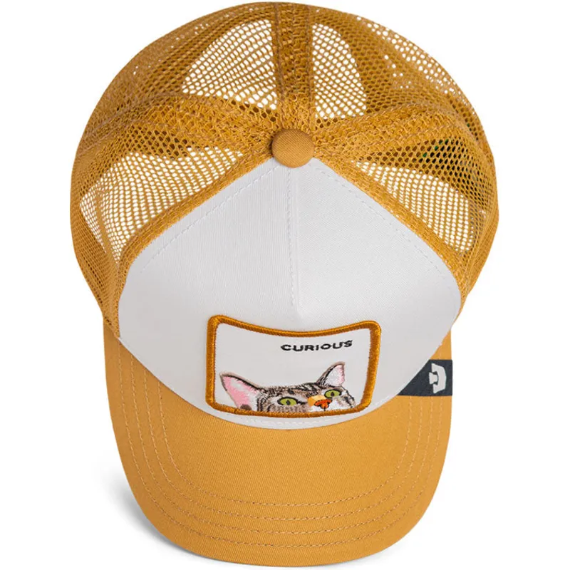 mutsid-kumer-veok-pruun-snapback-lastele-gato-curious-cat-mini-the-farm-the-farm-de-goorin-bros