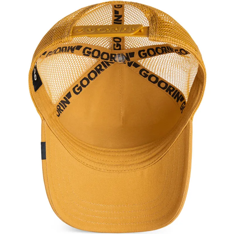 mutsid-kumer-veok-pruun-snapback-lastele-gato-curious-cat-mini-the-farm-the-farm-de-goorin-bros