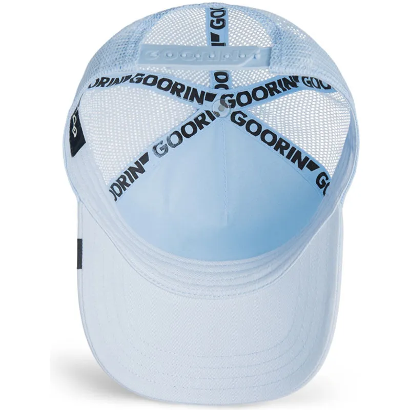mutsid-kumer-sinine-snapback-lastele-rascal-raccoon-mini-the-farm-goorin-bros