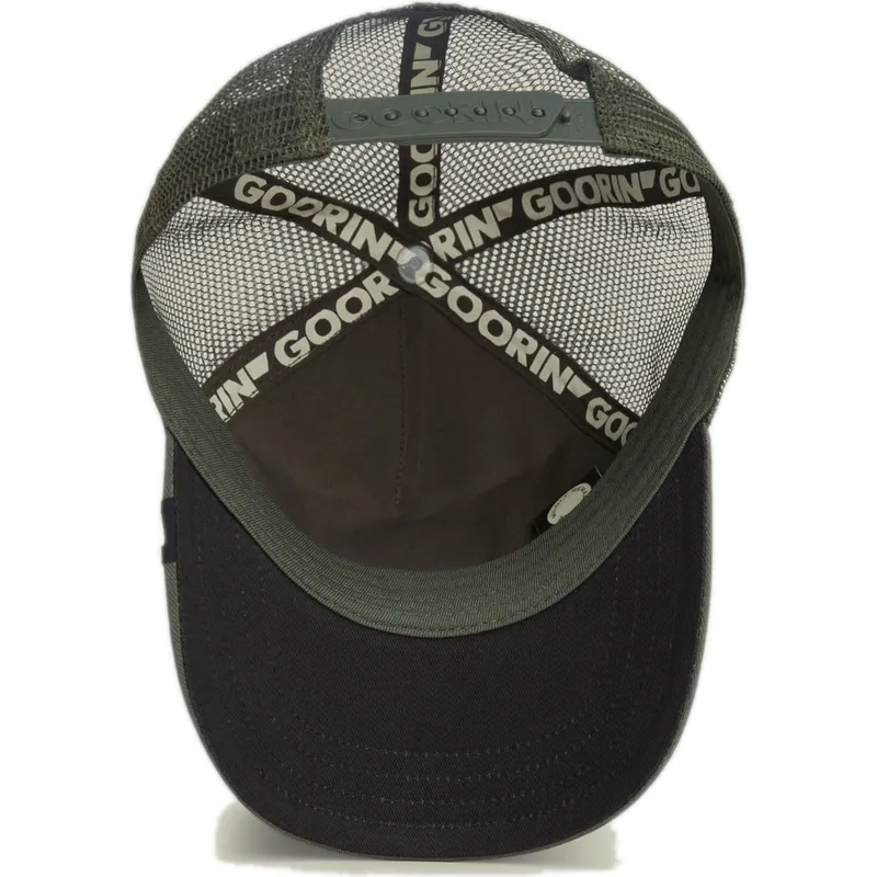 mutsid-kumer-veok-roheline-snapback-pantera-panther-the-farm-the-farm-de-goorin-bros