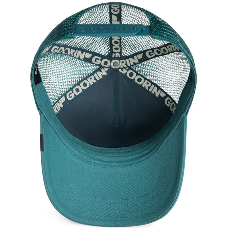 mutsid-kumer-roheline-snapback-lastele-sea-monster-the-farm-goorin-bros