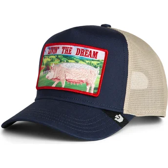 Cap kumer navy blue snapback The Farm de Goorin Bros.