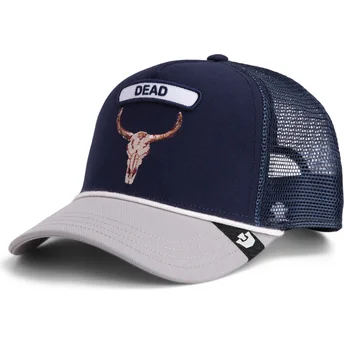 Mütsid kumer veok meresinine snapback buey Pop Rocker Skull The Farm The Farm de Goorin Bros.