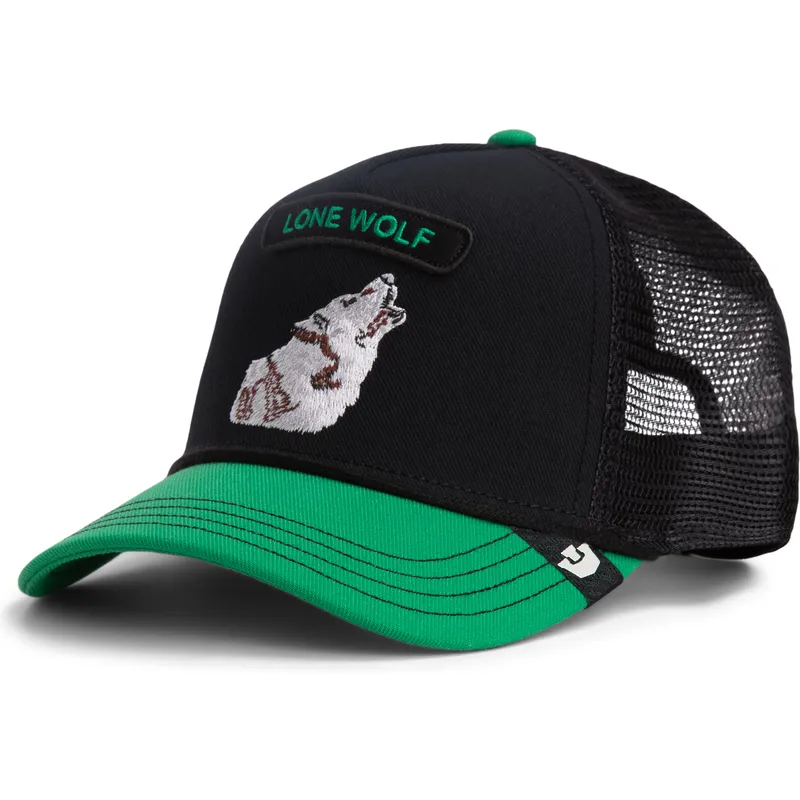 mutsid-kumer-veok-roheline-snapback-lobo-pop-rocker-lone-wolf-the-farm-the-farm-de-goorin-bros
