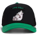 mutsid-kumer-roheline-snapback-pop-rocker-lone-wolf-the-farm-goorin-bros