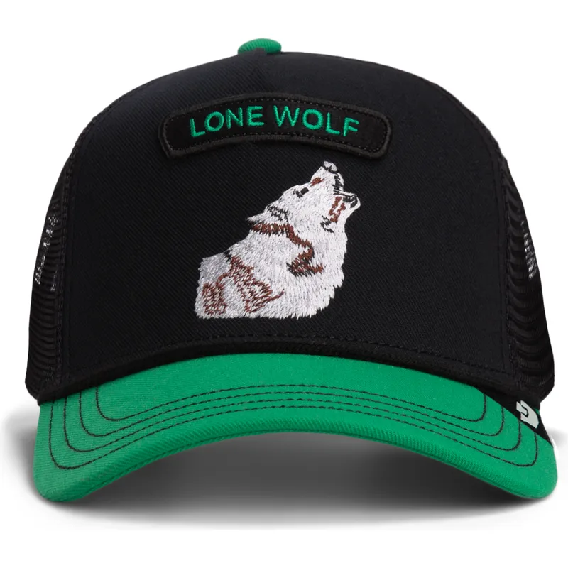 mutsid-kumer-roheline-snapback-pop-rocker-lone-wolf-the-farm-goorin-bros