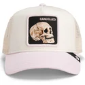 mutsid-kumer-mitmevarviline-snapback-the-cancelled-skull-whisper-the-farm-goorin-bros