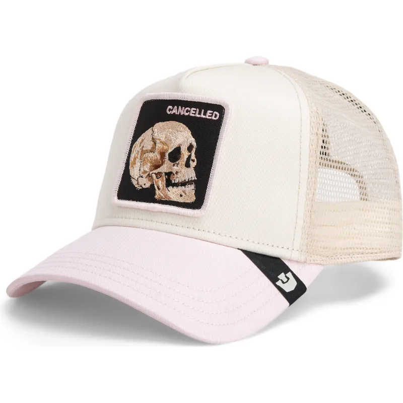 mutsid-kumer-mitmevarviline-snapback-the-cancelled-skull-whisper-the-farm-goorin-bros