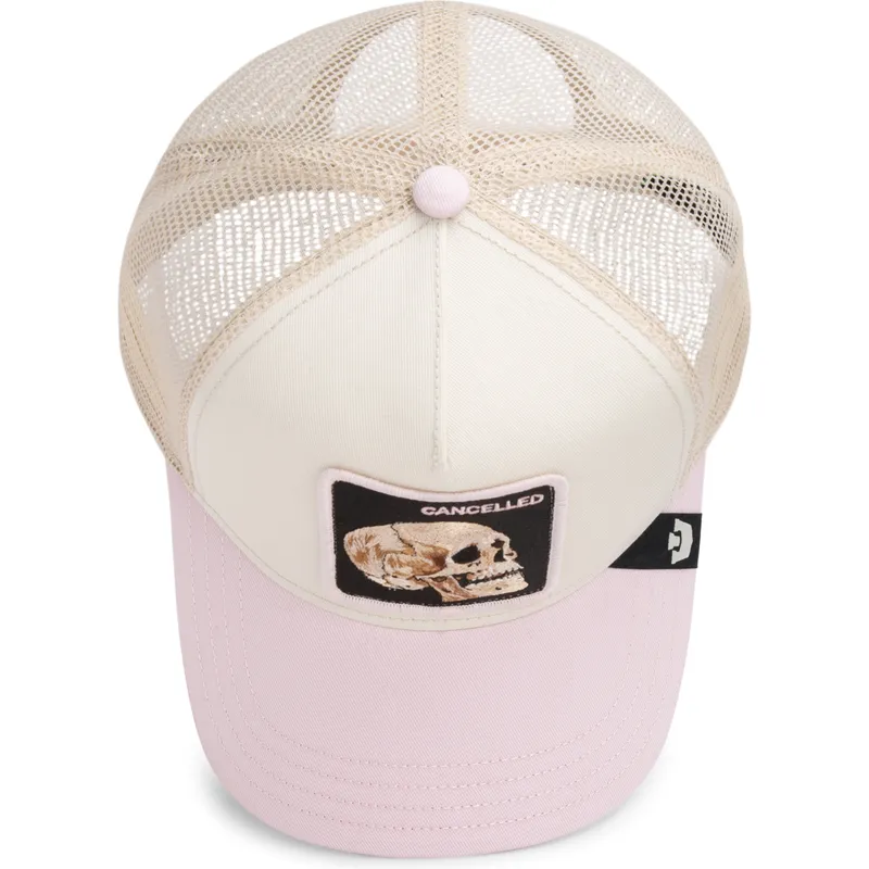 mutsid-kumer-mitmevarviline-snapback-the-cancelled-skull-whisper-the-farm-goorin-bros