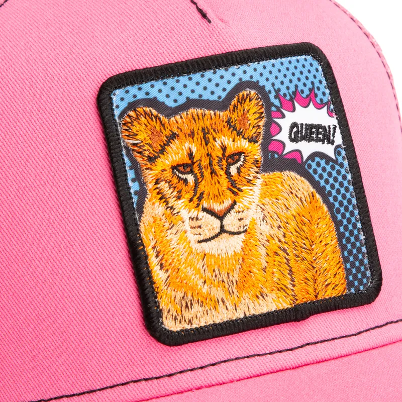mutsid-kumer-roosa-snapback-queen-pop-art-2-the-farm-goorin-bros