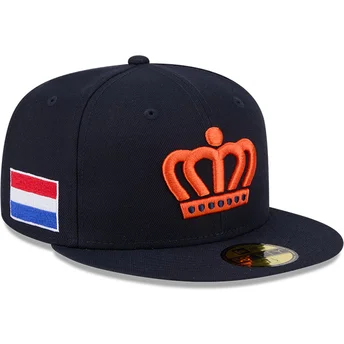Cap lame navy blue ajustada 59FIFTY World Baseball Classic New Era
