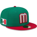 mutsid-lame-roheline-liibuv-59fifty-mexico-2026-world-baseball-classic-world-baseball-classic-new-era