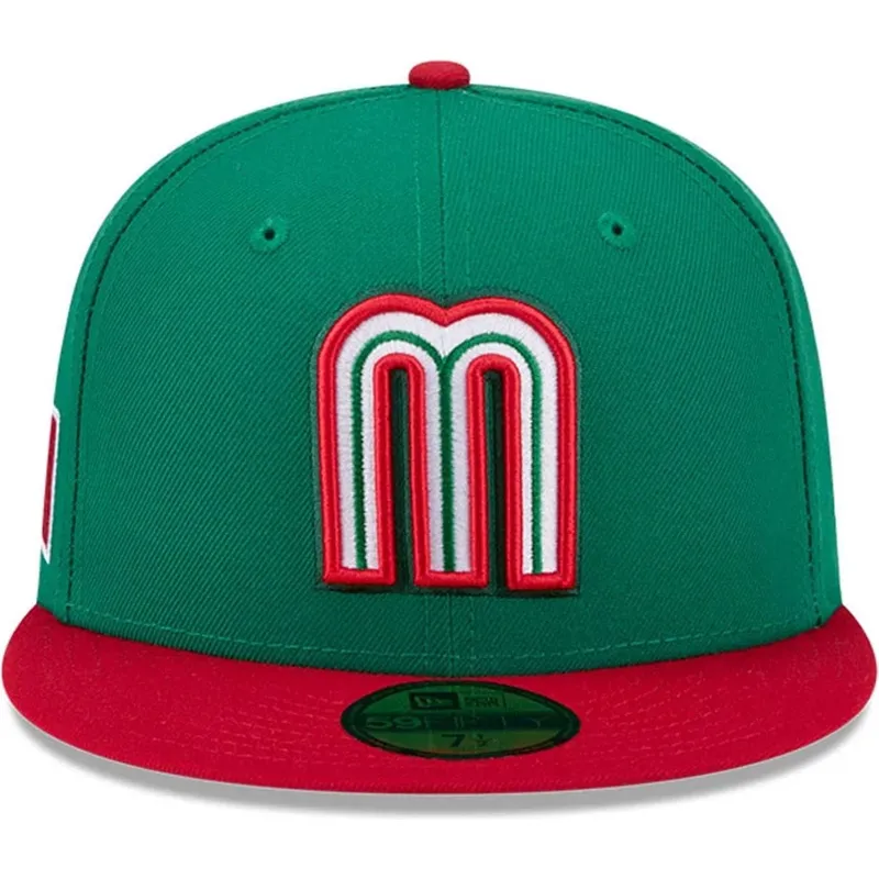 mutsid-lame-roheline-liibuv-59fifty-mexico-2026-world-baseball-classic-world-baseball-classic-new-era