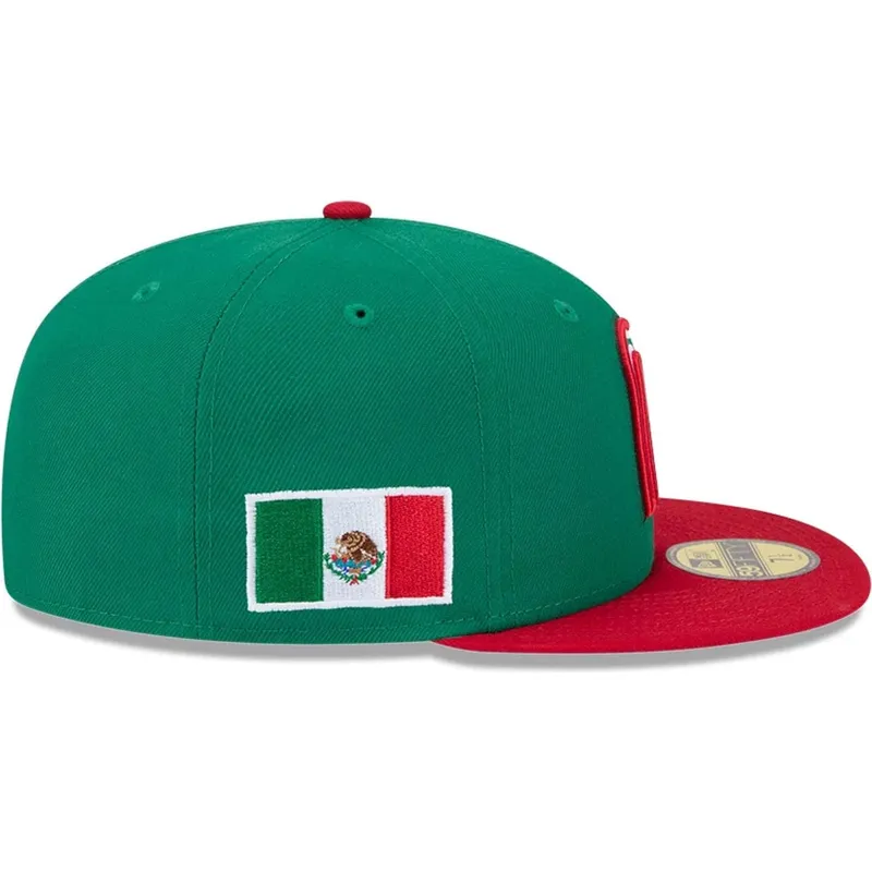 mutsid-lame-roheline-liibuv-59fifty-mexico-2026-world-baseball-classic-world-baseball-classic-new-era